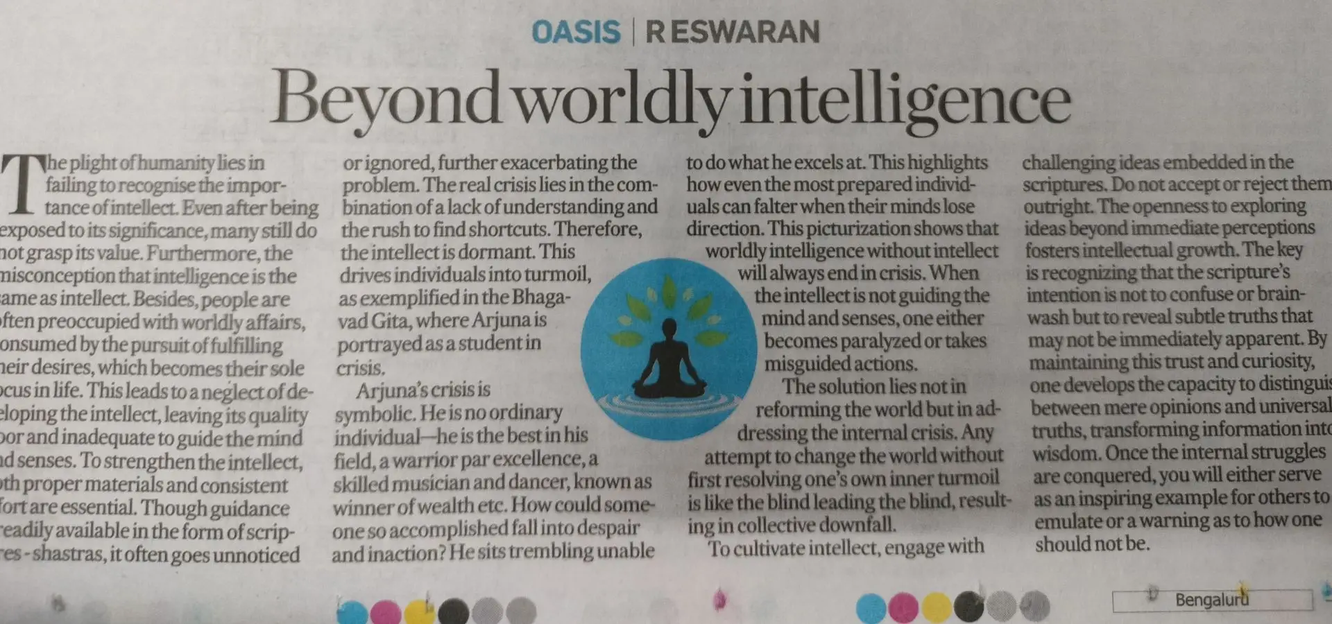 Beyond worldly intelligence